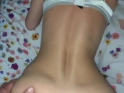 Blond french gets it quick and moan loudly POV 14/16