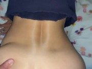 Blond french gets it quick and moan loudly POV 5/16