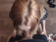 Девушка глубоко сосет и трахается по-собачьи после глотания спермы 14/16