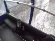 Sex with Hot Girl in the Cable Cars at the Ski Resort — POV Amateur Couple 15/16