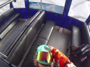 Sex with Hot Girl in the Cable Cars at the Ski Resort — POV Amateur Couple 16/16