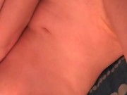 A girl who fingered her little tight pussy 13/16