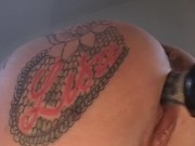 Lisa Lace gets pounded by a fucking machine, till she cums and almost break 14/16