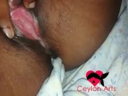 Home alone playing with my pussy (ගෙදර තනියම සැපක්)