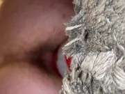 big  bottle in my sloppy cunt again! riding & ruining like crazy 14/16