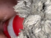 big  bottle in my sloppy cunt again! riding & ruining like crazy 16/16