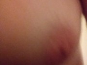 POV Your Bitch with a  big ass loves to ride strapon orgasm finish 10/16