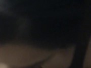 Pretty girl giving sloppy top cum ending 7/16