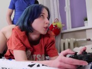  Gamer Girl gets Fucked and gets Orgasm while she plays Uncharted 5/16