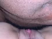 BBC gave a  white phat juicy pussy a creampie 2/16