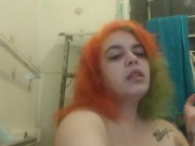 Smoking fetish Bee smoked in the tub 2 4/16