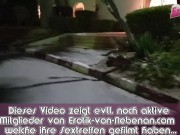 Deutsche Hausfrau macht toilettenfick und spermawalk 2/16