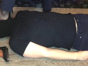 teen femdom shoes trampling heels domination nylon socks gagging 10/16