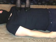 teen femdom shoes trampling heels domination nylon socks gagging 3/16
