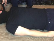 teen femdom shoes trampling heels domination nylon socks gagging 4/16