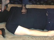 teen femdom shoes trampling heels domination nylon socks gagging 7/16