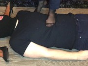 teen femdom shoes trampling heels domination nylon socks gagging 9/16