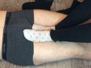 teen shoejob with uggs and stinky white socks footjob mistress underpants 11/16