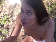 Romantic sex on the forest 16/16