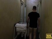 SIS.PORN. Boy doesnt mind satisfying good-looking stepsisters pussy 1/16