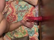 My latest dildo attempt gets interrupted... 3/16