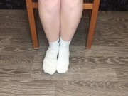 kelly_feet sweaty white socks compilation teen sockjob socks mistress 6/16