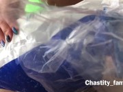 Chastity Femdom in Leggings and Pink Heels - Asian Mistress Tease + Denial 16/16