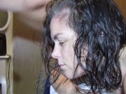 -TEASER- A QUICK LITTLE DEEPTHROAT FACEFUCK AFTER MY SHOWER 1/16