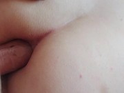 Blonde slut wakes up with cock in her ass 8/16