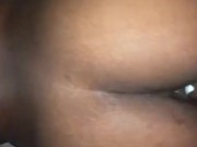 Getting my pussy pounded while the family in bed 8/16