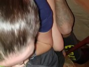 My slutty wife sucking my dick while our friend eats her pussy to orgasms 2/16
