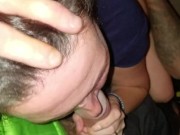 My slutty wife sucking my dick while our friend eats her pussy to orgasms 5/16