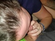 My slutty wife sucking my dick while our friend eats her pussy to orgasms 6/16