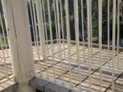 College girl gives a spontaneous public blowjob and almost gets caught 4/16