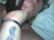 Bbw pawg milf loves sucking daddy's bbc 14/16