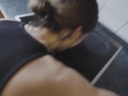 hot babe run out of milk for her espresso | NAUGHTY CORNER 7/16