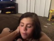 Horny teen loves sucking  12/16