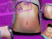 Navel masturbaton and belly licking hot and pussy eating Fantasy of Paula 5/16