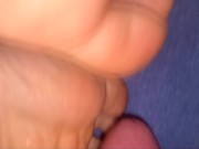Paja con los pies e intento anal 1/16