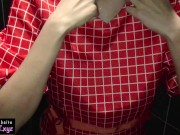 Public Agent Sex with Russian Teen in Mc'Donalds Toilet & Cum on Tits / Kiss Cat 15/16