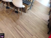 Public Agent Sex with Russian Teen in Mc'Donalds Toilet & Cum on Tits / Kiss Cat 2/16