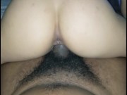Petite Asian House Wife Rides Big Black Cock POV 11/16