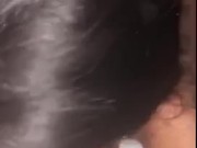 Fucked her throat with a BBC 8/16