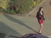 German  City Worker seduce Guy to Fuck her no Condom 1/16