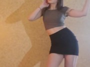 Dance and strip to bra & panties. (Everybody Party Tonight by Cobra Man) 3/16