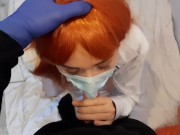 Corona virus patient do blowjob for her doctor 6/16