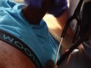 Sexy Nurse With Latex Gloves Gives Blow Job To Patient No COVID-19 7/16