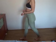 Famous Fitness Model in Calvin Klein got painful ANAL after workout