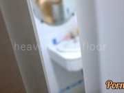 Thai girl taking a shower แอบถ่ายสาวอาบน้ำโดนจับได้ ก็เลยเย็ดกันเลยสงสัยจะเงี่ยน 1/16