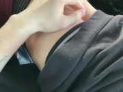 Passionate blowjob in the car - MaryVincXXX 10/16